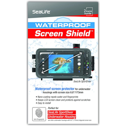 Screen Shield For Sportdiver Housing (2- Pk. Fits Cameras & Housings With A Screen Size Of 6.8